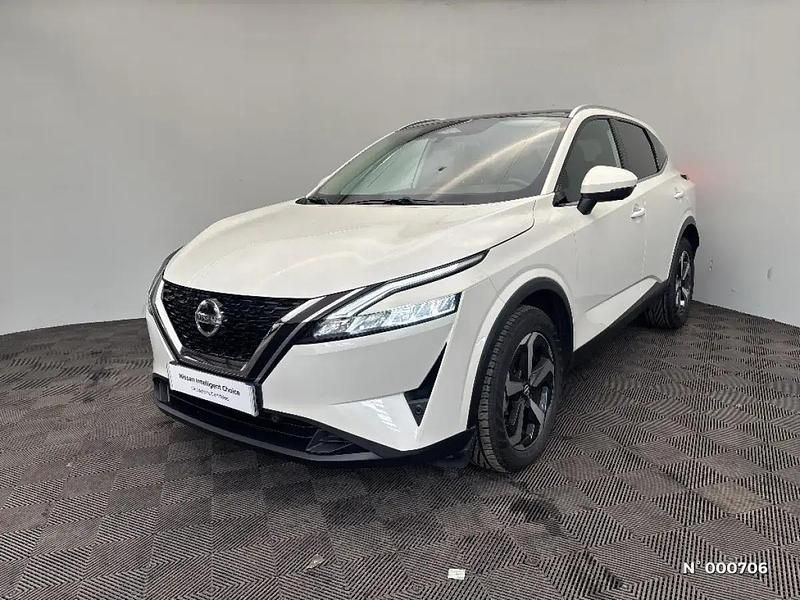 Blanc Utilisé 2022 Nissan Qashqai N-Connecta SUV | 24 990 € (Prix juste) - Image 1/4