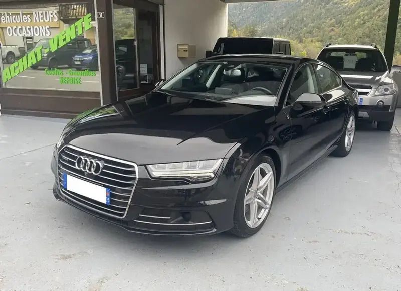Noir Utilisé 2017 Audi A7 Sportback Ambition Citadine | 24 900 € - Image 1/4