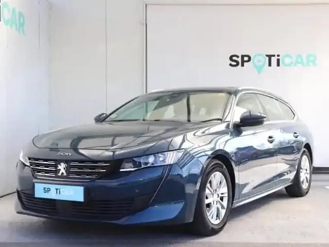 Bleu Utilisé 2021 Peugeot 508 Business-Line Break | 18 500 € (Prix juste) - Image 1/4