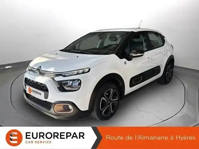 Blanc banquise Occasion 2023 Citroën C3 PureTech Berline | 10 890 € (Bon prix) - Image 1/4