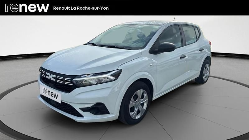 Blanc Utilisé 2023 Dacia Sandero Essentiel Citadine | 10 890 € (Super prix) - Image 1/4