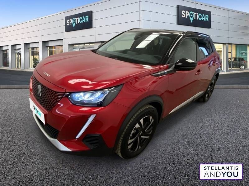 Rouge Utilisé 2022 Peugeot e-2008 Allure SUV | 18 990 € (Bon prix) - Image 1/3
