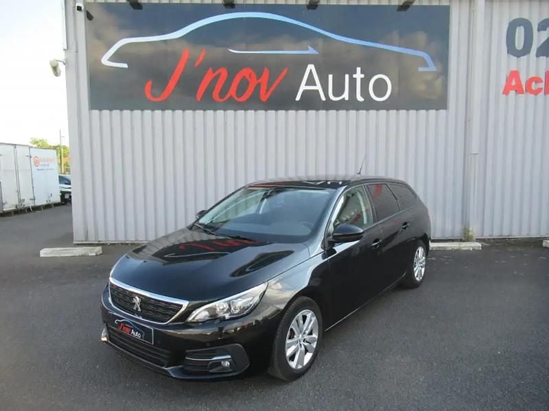 Noir Utilisé 2019 Peugeot 308 Business-Line Break | 9 990 € (Bon prix) - Image 1/4