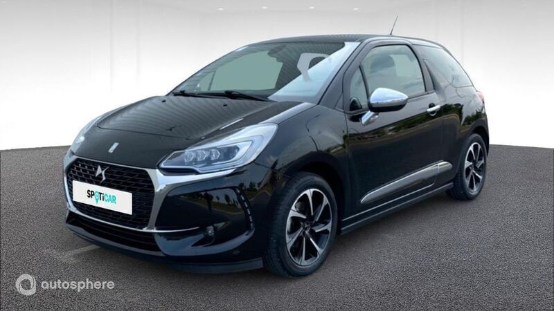 Noir Utilisé 2019 DS Automobiles DS3 Connected Chic Berline | 12 847 € (Prix assez cher) - Image 1/4
