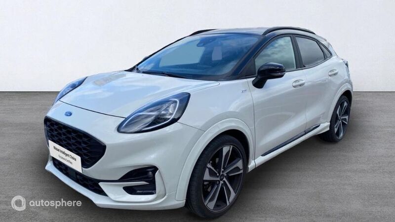 Blanc Utilisé 2020 Ford Puma ST-Line X SUV | 14 990 € (Bon prix) - Image 1/4
