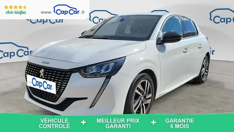 Blanc Utilisé 2023 Peugeot 208 Allure Citadine | 13 500 € (Bon prix) - Image 1/4