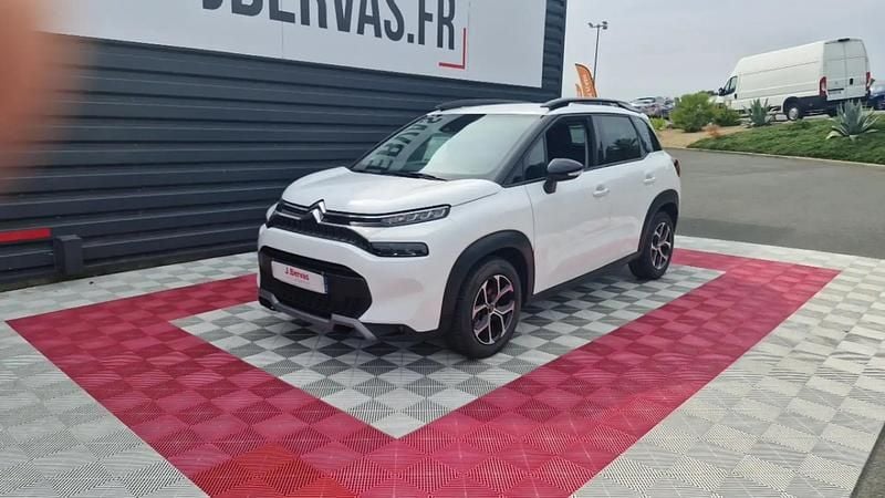 Blanc Utilisé 2022 Citroën C3 Aircross Shine SUV | 15 990 € (Prix juste) - Image 1/4