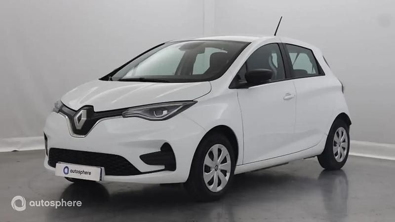 Blanc Utilisé 2022 Renault Zoe Life Citadine | 11 999 € (Super prix) - Image 1/4