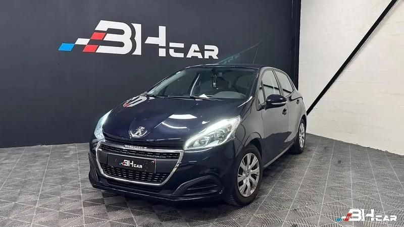 Bleu Utilisé 2018 Peugeot 208 Active Citadine | 7 490 € (Bon prix) - Image 1/4
