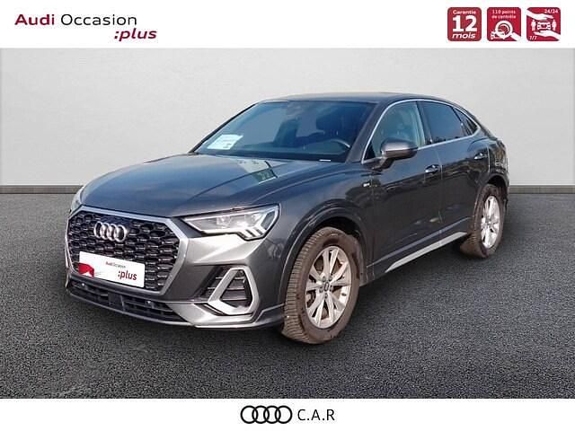 Occasion Audi Q3 Sportback S-Line 150 ch (110 kW) 2020 Gris daytona nacré SUV