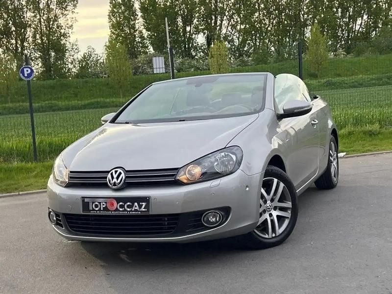 Gris Occasion 2015 VW Golf Cabriolet Cabriolet | 12 990 € - Image 1/4