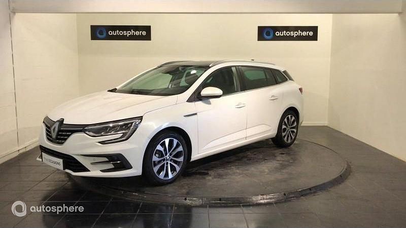 Blanc Occasion 2022 Renault Mégane GrandTour Techno Break | 16 999 € (Prix juste) - Image 1/4