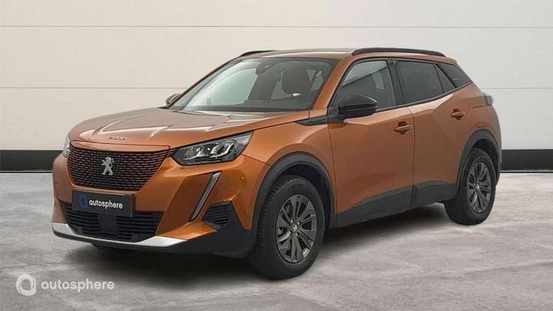 Occasion Peugeot e-2008 Style 100 kW (137 ch) 2022 Orange SUV