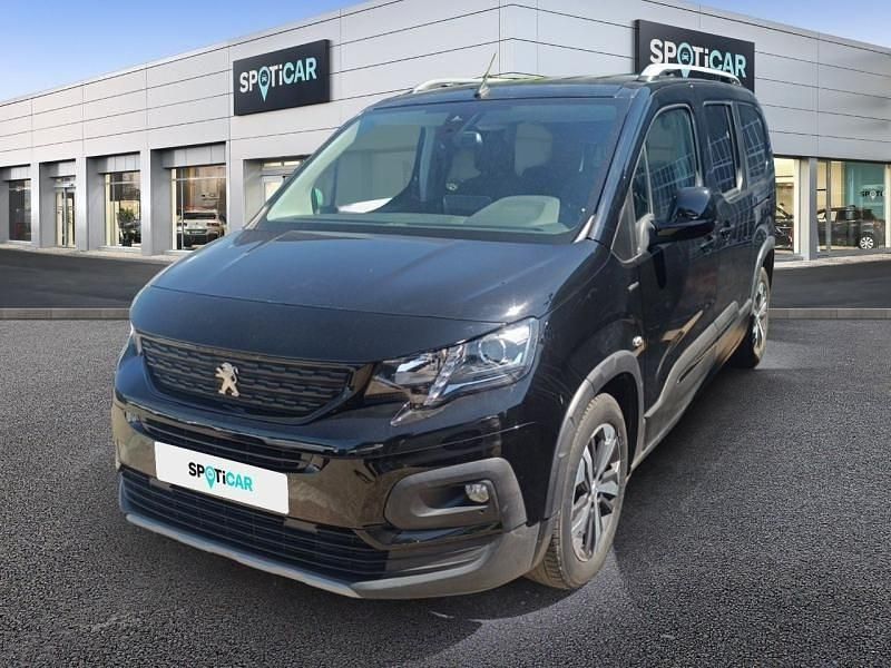 Noir onyx (o) Utilisé 2019 Peugeot Rifter GT-line Monospace | 16 489 € (Prix assez cher) - Image 1/4