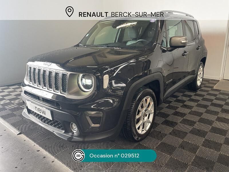 Noir Utilisé 2019 Jeep Renegade Limited SUV | 16 990 € (Prix juste) - Image 1/4