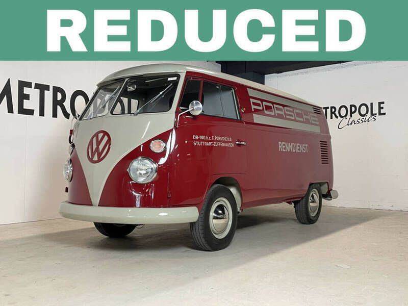 Rouge Occasion 1967 VW T1 Van | 46 500 € - Image 1/4