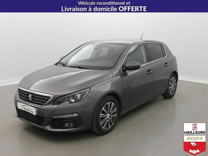 Gris Utilisé 2021 Peugeot 308 Allure Berline | 15 500 € (Prix juste) - Image 1/4