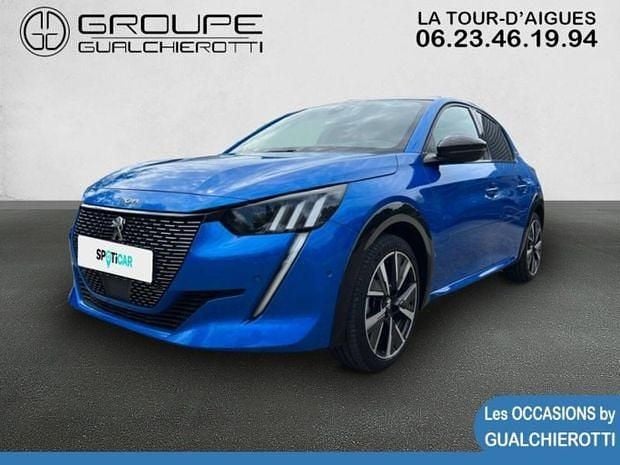 Vert Utilisé 2020 Peugeot 208 GT-line Citadine | 13 490 € (Prix juste) - Image 1/4