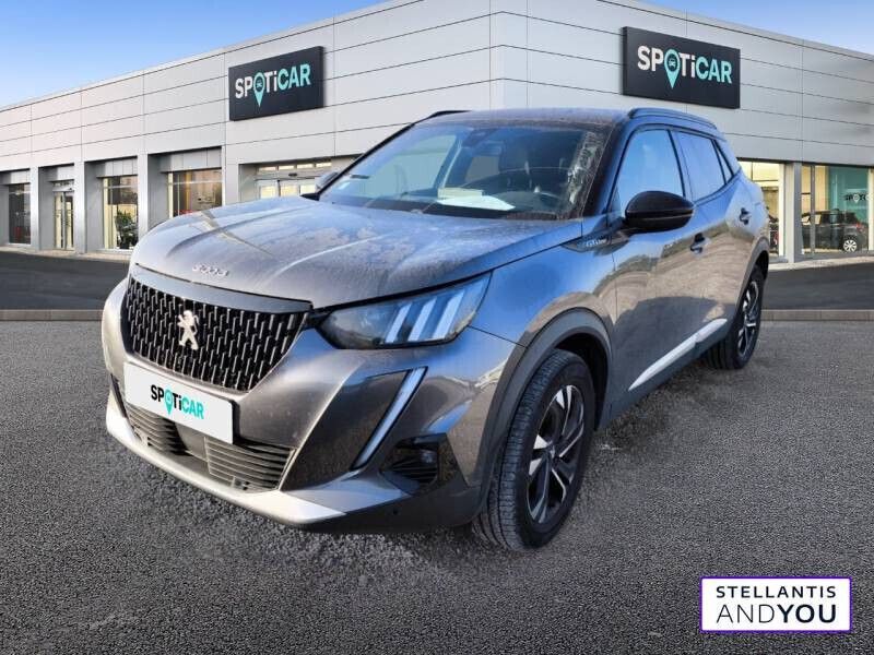 Gris Utilisé 2020 Peugeot 2008 GT-line SUV | 17 690 € (Prix juste) - Image 1/4