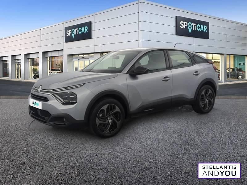 Gris Occasion 2024 Citroën C4 PureTech Berline | 17 190 € (Bon prix) - Image 1/4