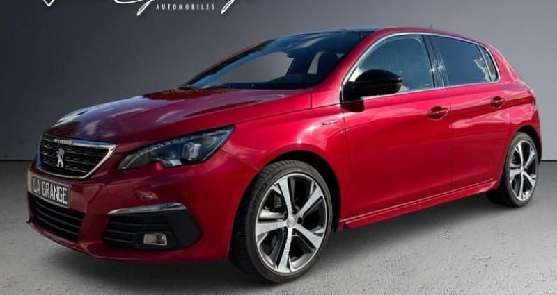 Rouge Utilisé 2017 Peugeot 308 GT-line Berline | 9 990 € (Bon prix) - Image 1/4