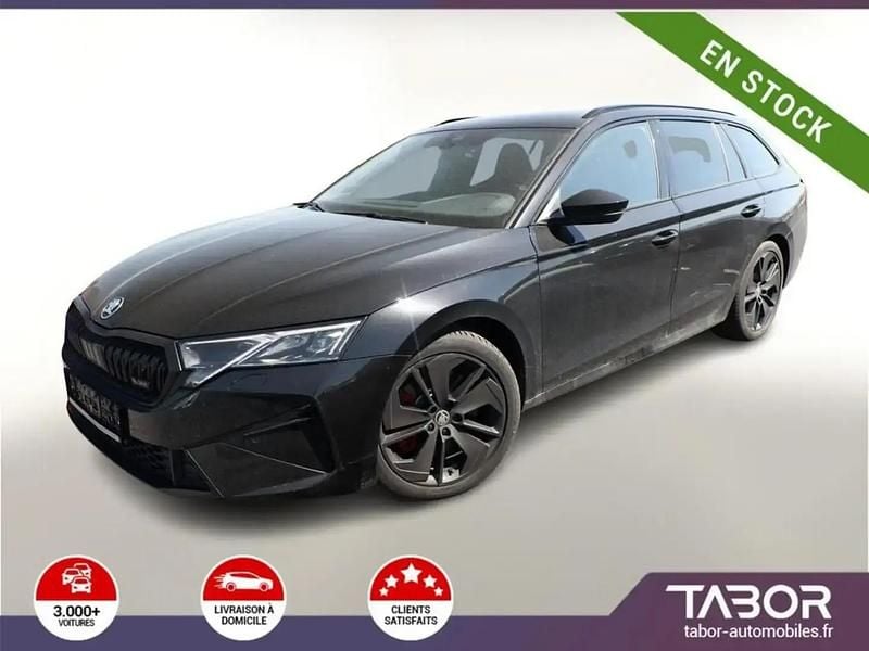 Noir Utilisé 2024 Skoda Octavia RS Break | 36 288 € (Prix juste) - Image 1/4
