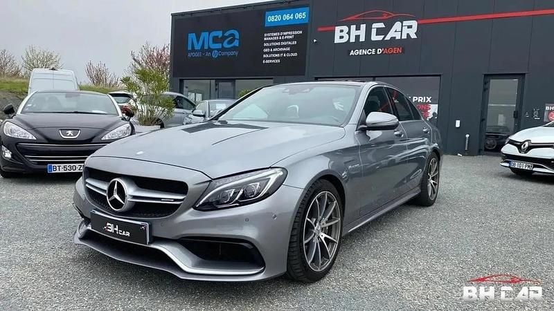 Gris Utilisé 2015 Mercedes C63 AMG AMG Berline | 44 990 € (Prix juste) - Image 1/4