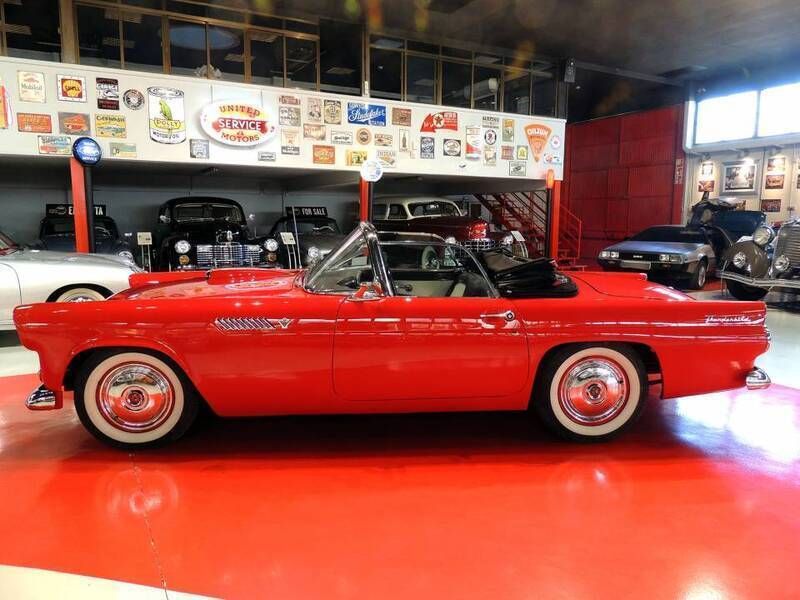 Occasion Ford Thunderbird 250 ch (183 kW) 1955 Rouge Cabriolet