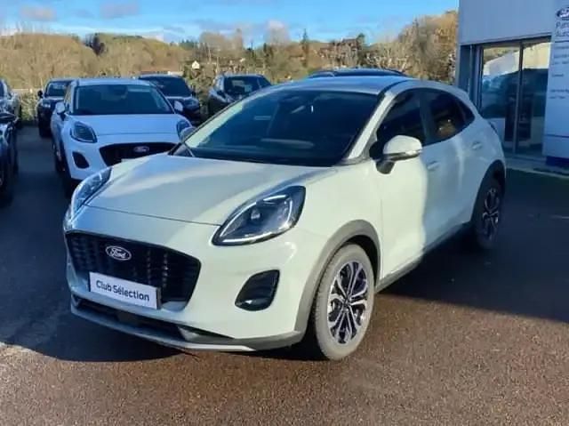 Blanc Occasion 2024 Ford Puma Titanium S | 20 900 € (Prix juste) - Image 1/4