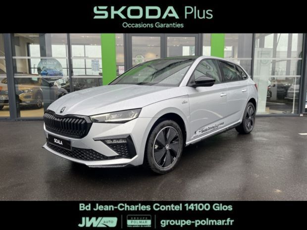 Gris Utilisé 2024 Skoda Scala Monte Carlo Citadine | 24 890 € (Prix juste) - Image 1/4