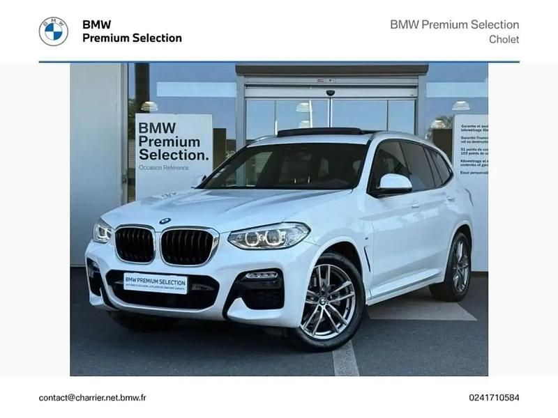 Blanc Utilisé 2019 BMW X3 M Sport SUV | 32 480 € (Prix assez cher) - Image 1/4