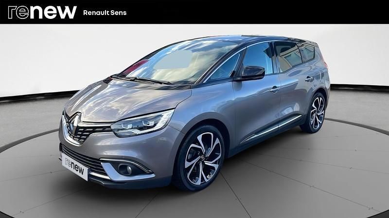 Gris Utilisé 2019 Renault Grand Scénic IV Intens Monospace | 16 500 € - Image 1/4