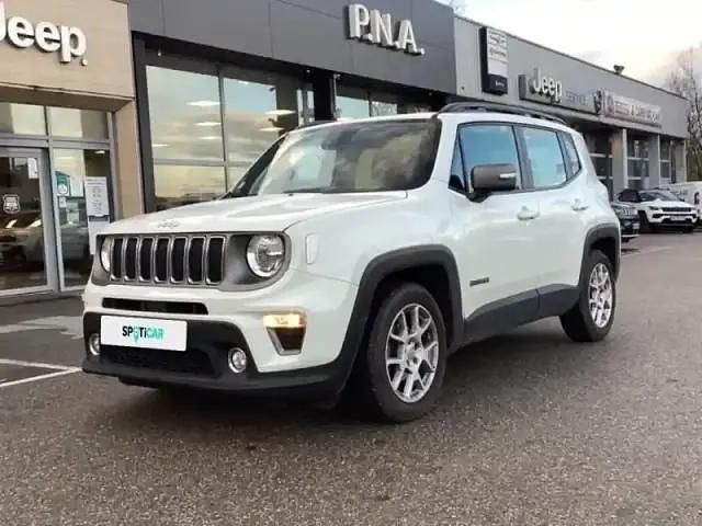 Alpine white Occasion 2020 Jeep Renegade Limited SUV | 13 990 € (Bon prix) - Image 1/4