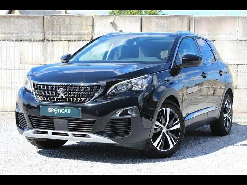 Noir Utilisé 2017 Peugeot 3008 Allure Berline | 14 995 € (Prix juste) - Image 1/4