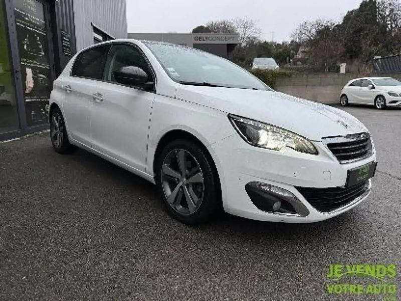 Blanc Occasion 2014 Peugeot 308 | 8 990 € (Prix cher) - Image 1/4