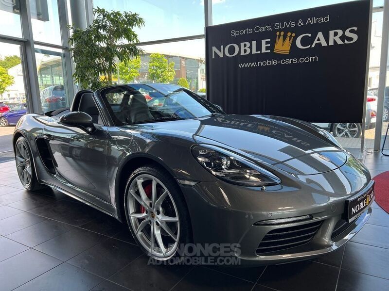 Gris achat Utilisé 2017 Porsche 718 Boxster S Sport Cabriolet | 66 990 € - Image 1/4