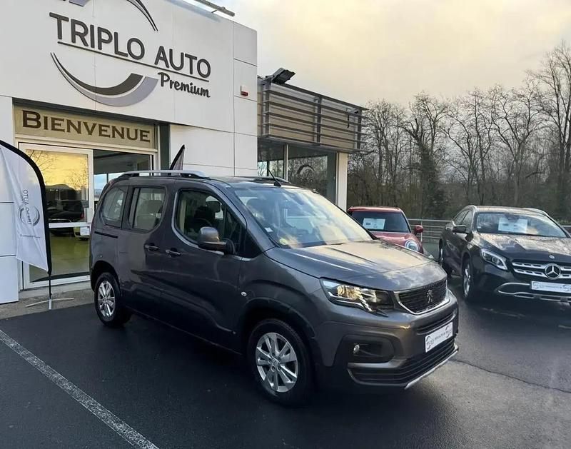 Gris Occasion 2018 Peugeot Rifter Allure Monospace | 13 990 € (Prix juste) - Image 1/4