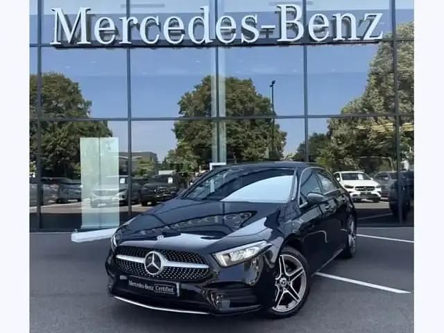 Occasion Mercedes A250 AMG line 15 ch (11 kW) 2022 Noir cosmos métallisé Berline