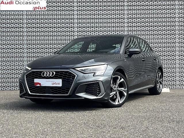 Gris daytona nacré Utilisé 2022 Audi A3 S-Line | 30 590 € (Prix juste) - Image 1/4