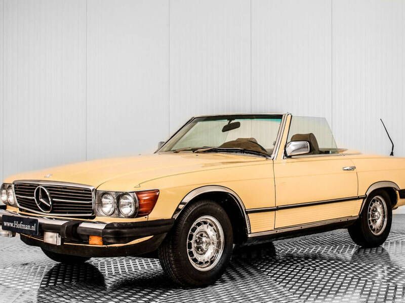 Beige Utilisé 1982 Mercedes SL380 Cabriolet | 10 900 € - Image 1/4
