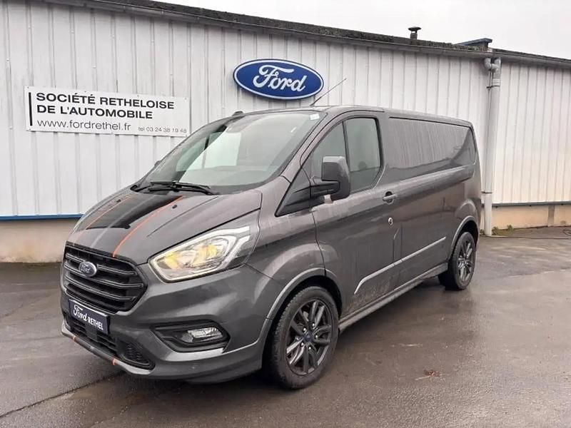 Gris Occasion 2022 Ford Transit Custom Sport Van | 29 990 € (Prix juste) - Image 1/4