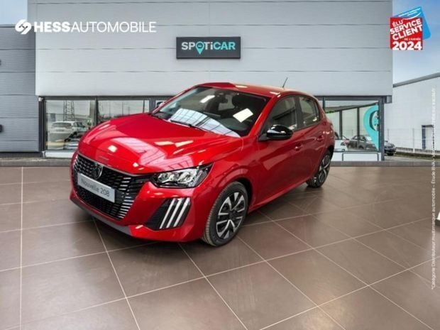 Rouge Utilisé 2024 Peugeot 208 Active Citadine | 17 999 € (Prix cher) - Image 1/4