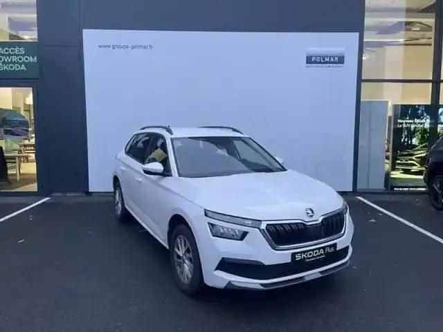 Blanc cristal Occasion 2023 Skoda Kamiq Ambition SUV | 20 990 € (Prix juste) - Image 1/4