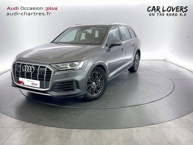 Gris samouraï métallisé Occasion 2021 Audi Q7 Advanced Plus SUV | 46 990 € - Image 1/4