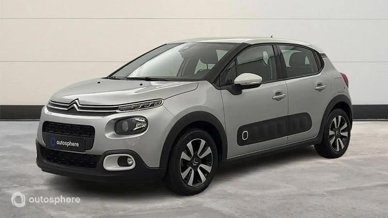 Gris Utilisé 2018 Citroën C3 Feel Citadine | 7 799 € (Prix juste) - Image 1/4