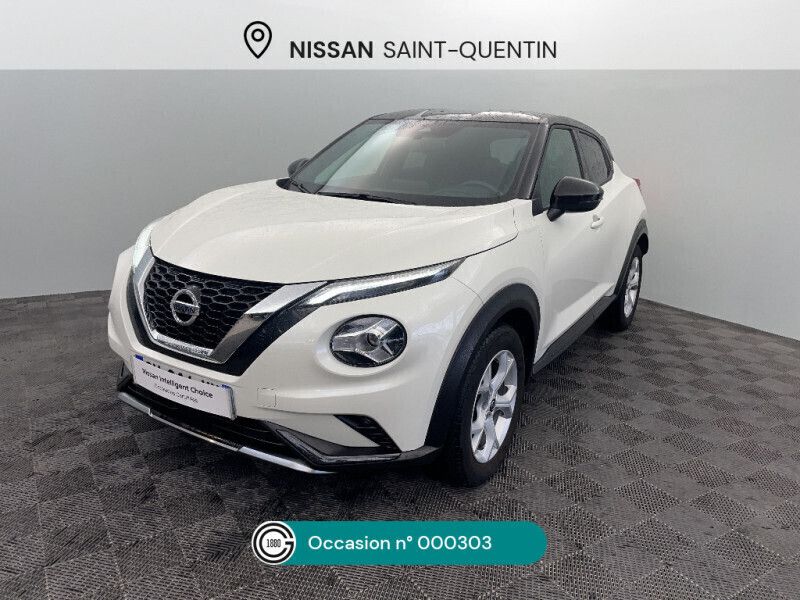 Blanc Utilisé 2022 Nissan Juke SUV | 19 990 € (Prix juste) - Image 1/4