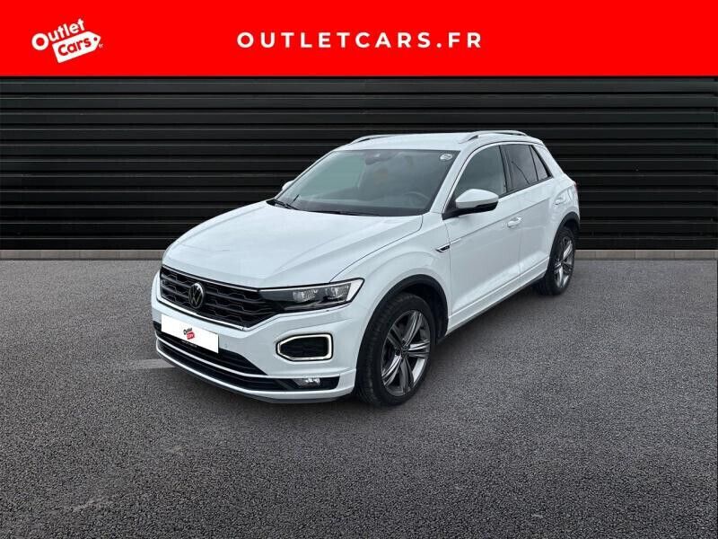 Blanc Utilisé 2021 VW T-Roc R-line SUV | 22 790 € (Super prix) - Image 1/4