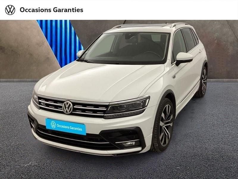 Blanc pur si pack rline Occasion 2019 VW Tiguan SUV | 26 790 € (Prix juste) - Image 1/4