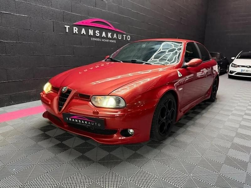 Rouge Occasion 2002 Alfa Romeo 156 GTA Berline | 19 990 € - Image 1/4