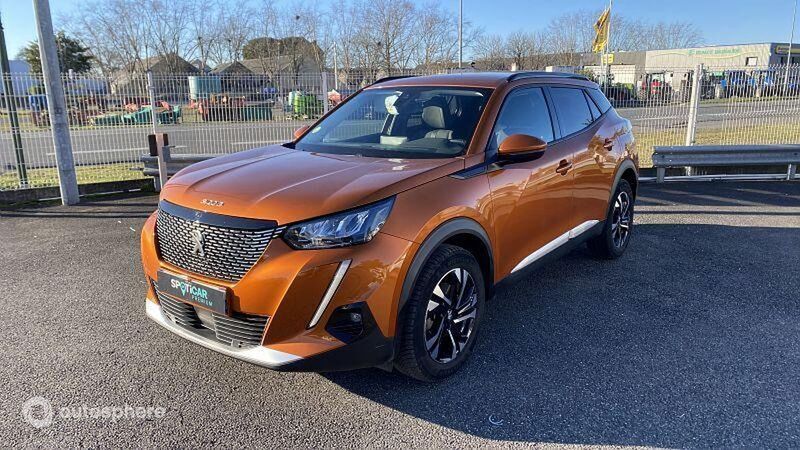 Orange Utilisé 2021 Peugeot 2008 Allure SUV | 16 999 € (Bon prix) - Image 1/4